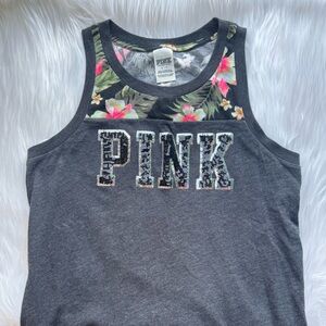 Victoria's Secret VS PINK Bling Sequin Tank Top